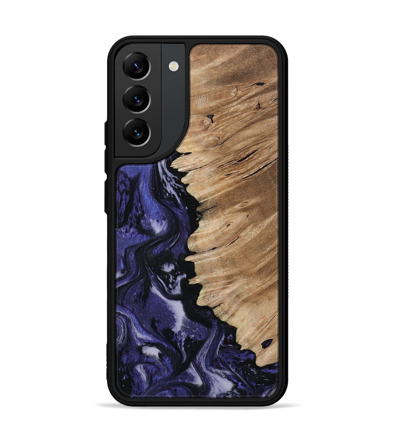 Galaxy S22 Plus Wood Phone Case - Karlee (Purple, 802166)
