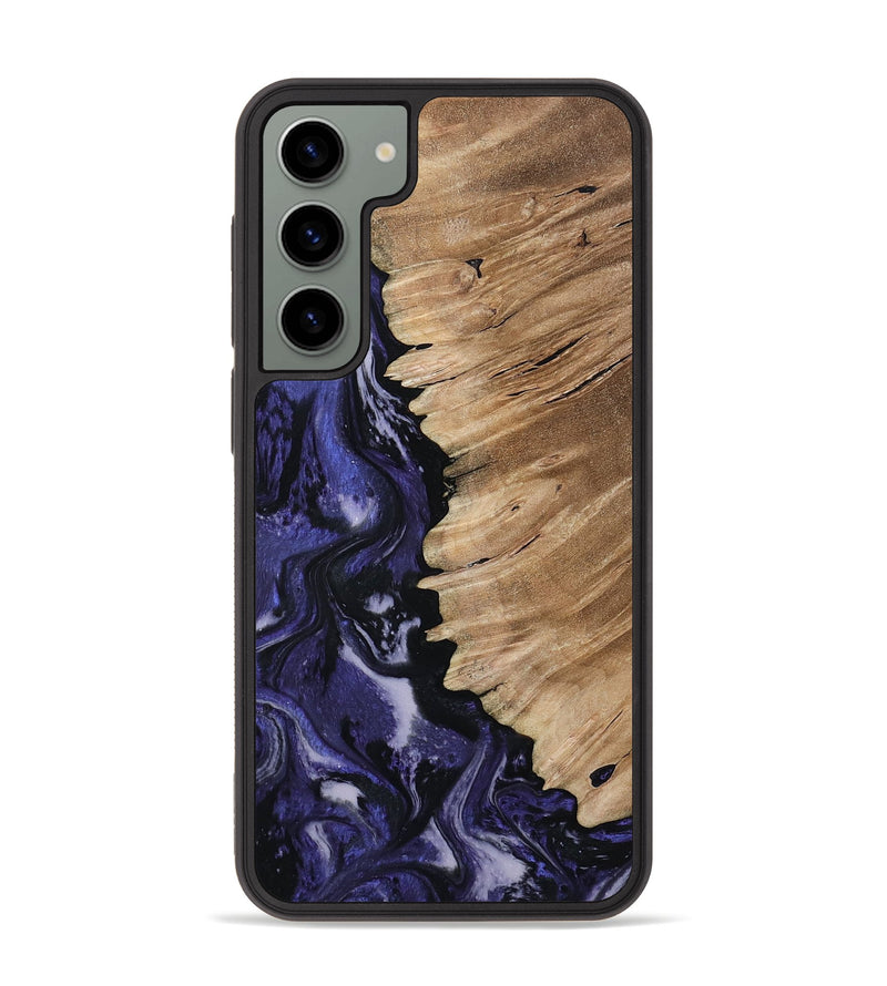 Galaxy S23 Plus Wood Phone Case - Karlee (Purple, 802166)
