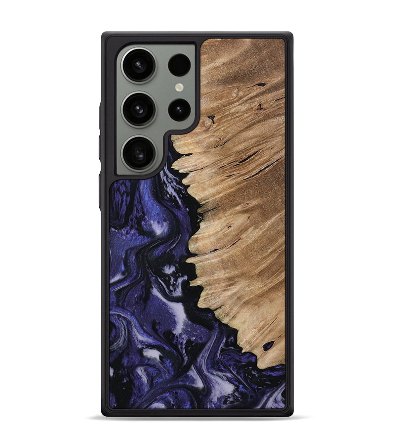 Galaxy S24 Ultra Wood Phone Case - Karlee (Purple, 802166)