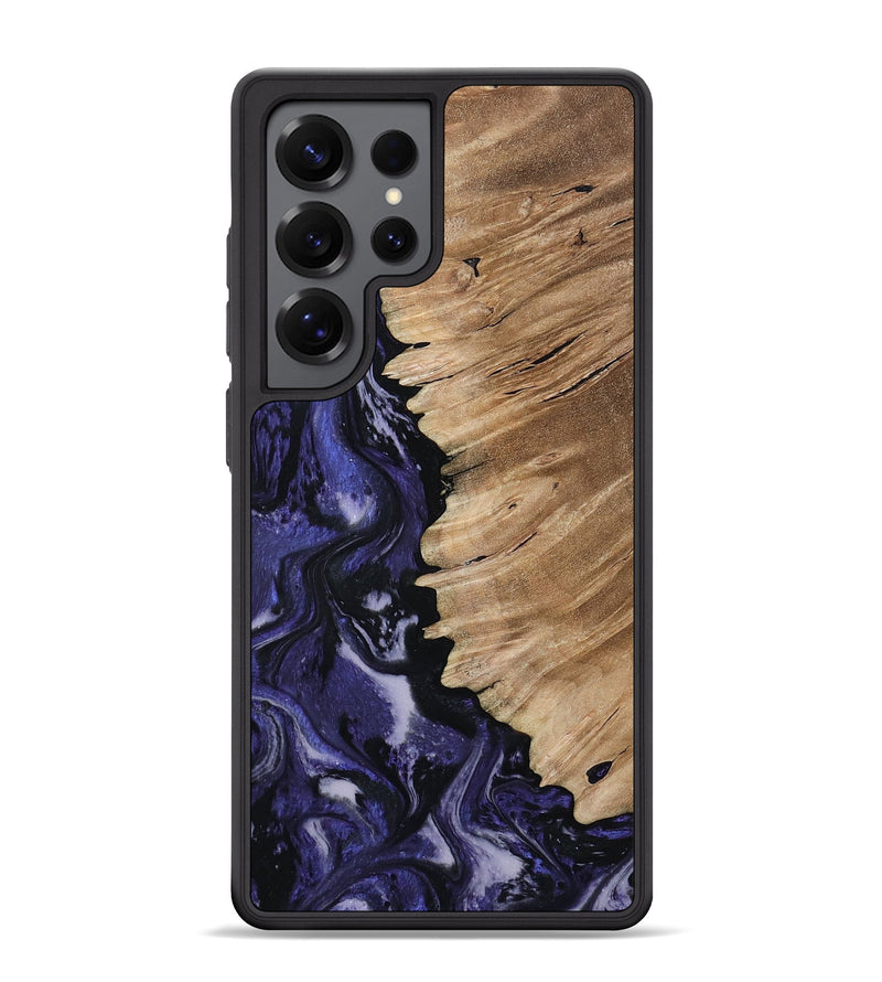 Galaxy S25 Ultra Wood Phone Case - Karlee (Purple, 802166)