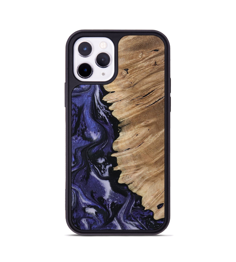iPhone 11 Pro Wood Phone Case - Karlee (Purple, 802166)