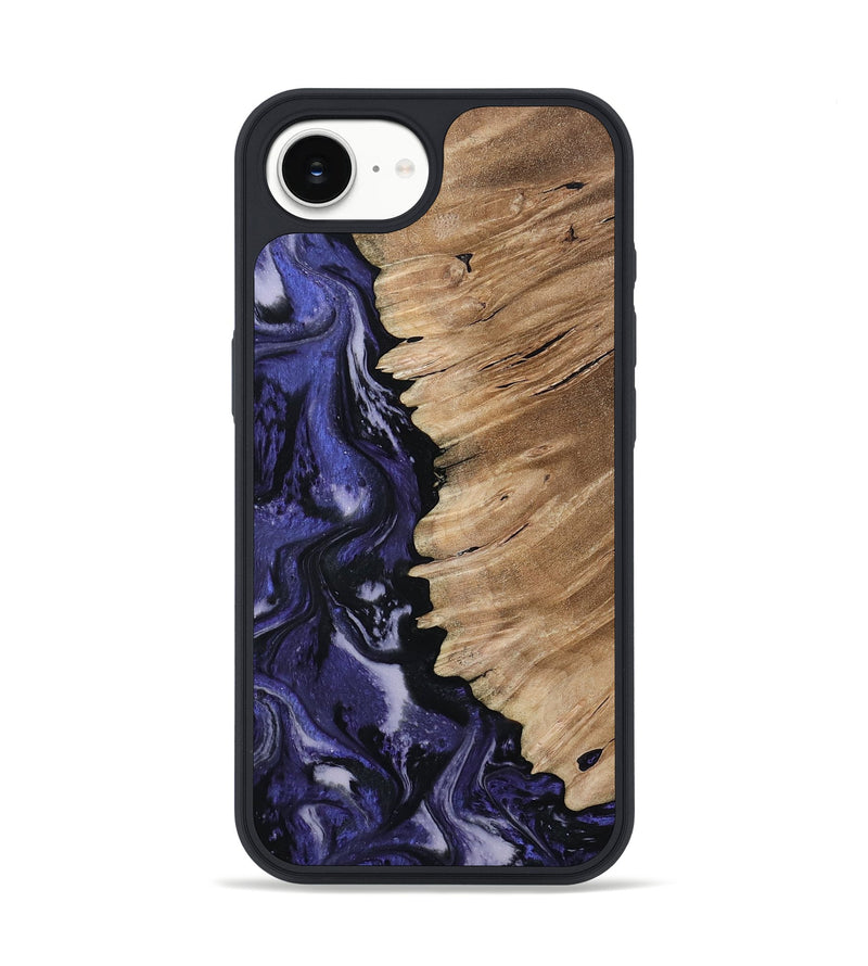 iPhone 16e Wood Phone Case - Karlee (Purple, 802166)