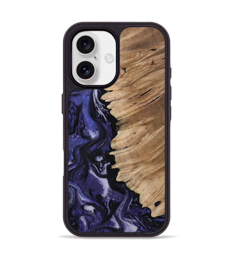 iPhone 17 Wood Phone Case - Karlee (Purple, 802166)