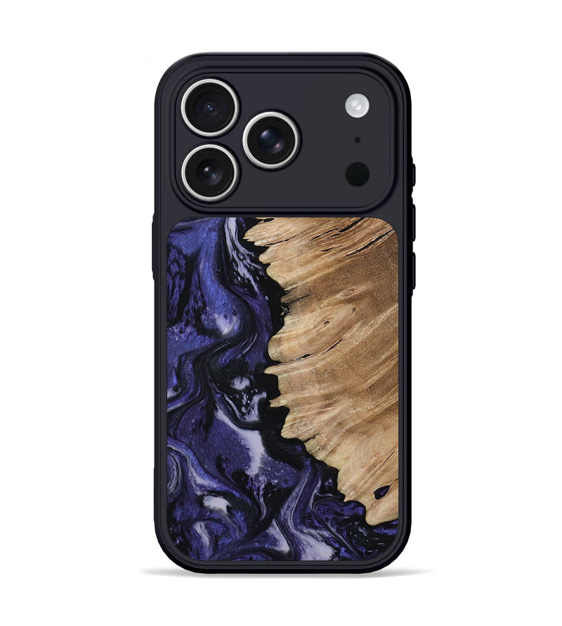 iPhone 17 Pro Wood Phone Case - Karlee (Purple, 802166)