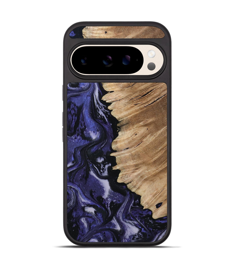 Pixel 10 Wood Phone Case - Karlee (Purple, 802166)