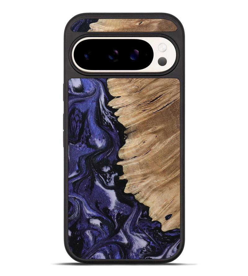 Pixel 10 Pro XL Wood Phone Case - Karlee (Purple, 802166)