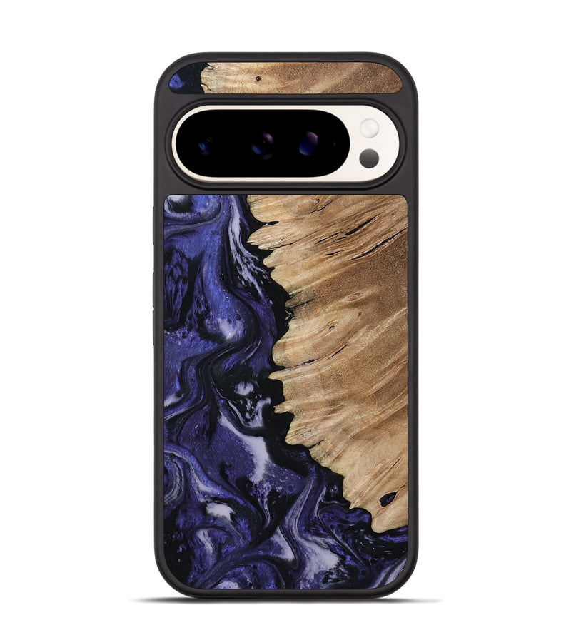 Pixel 9 Pro Wood Phone Case - Karlee (Purple, 802166)
