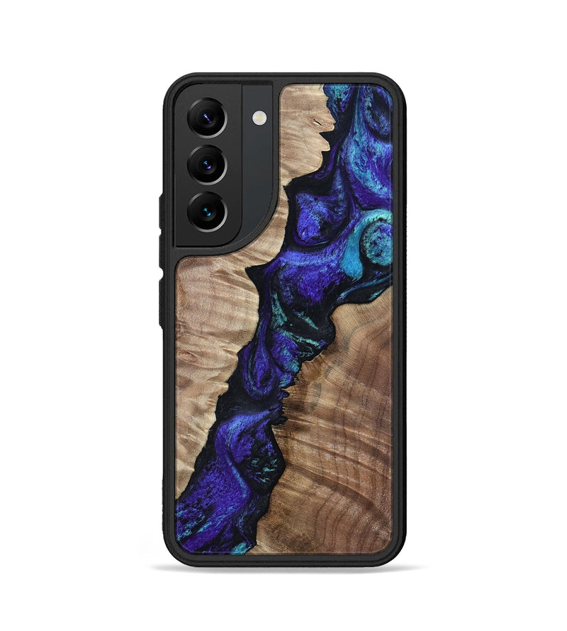 Galaxy S22 Wood Phone Case - Lynne (Purple, 802167)