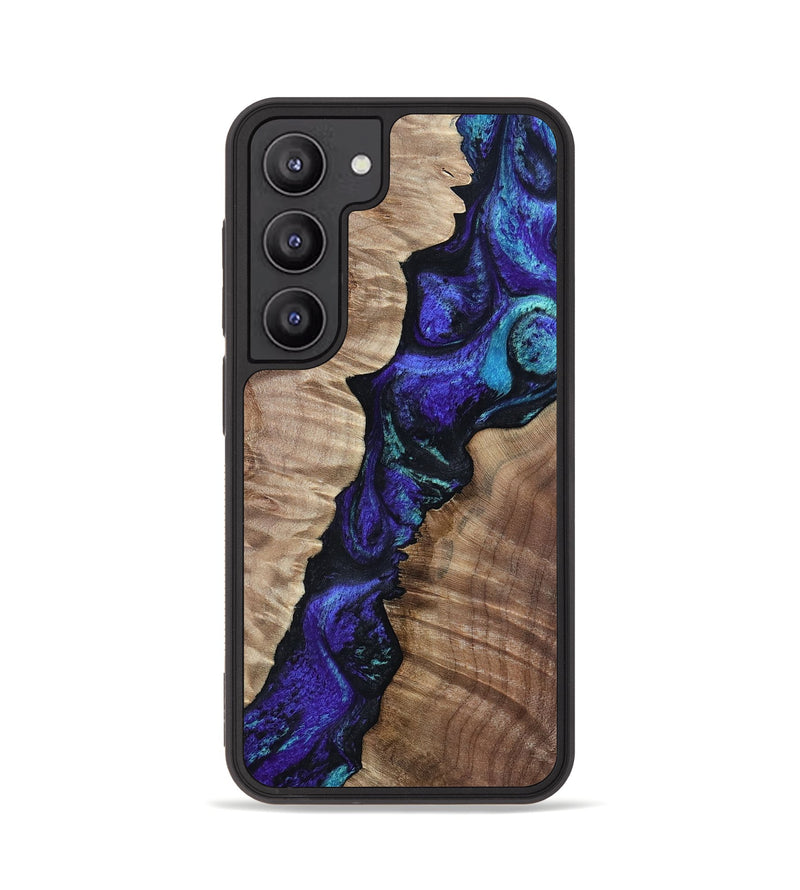 Galaxy S23 Wood Phone Case - Lynne (Purple, 802167)
