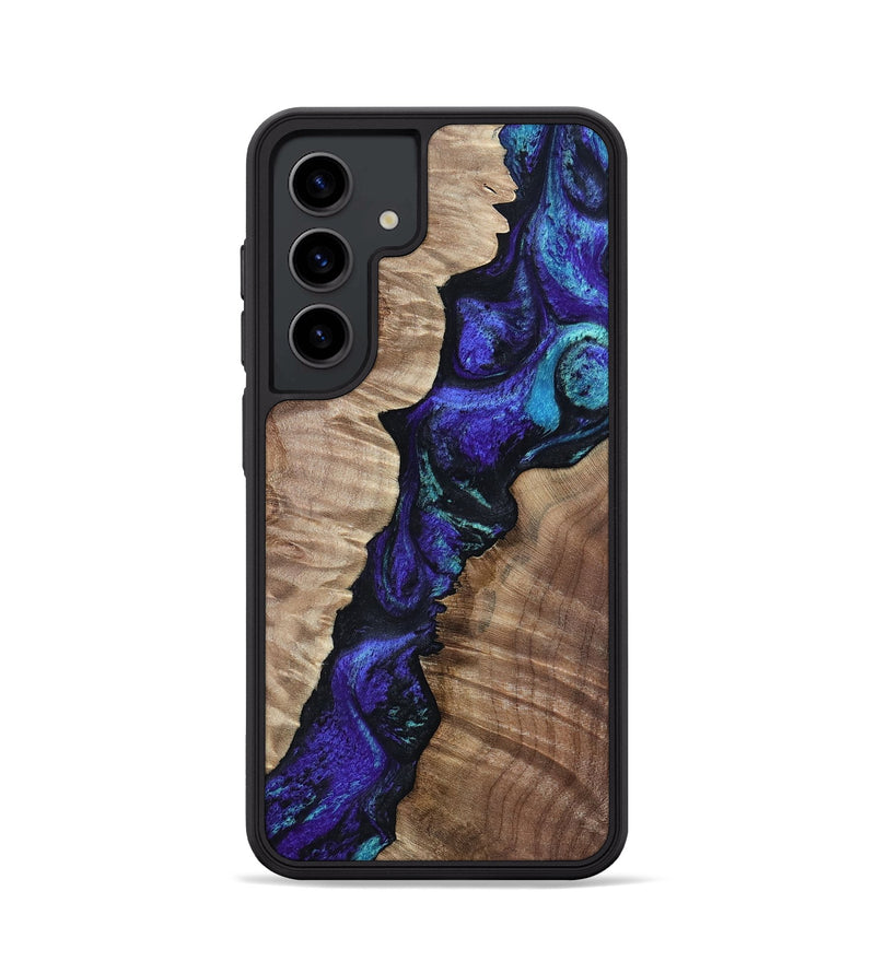 Galaxy S24 Wood Phone Case - Lynne (Purple, 802167)