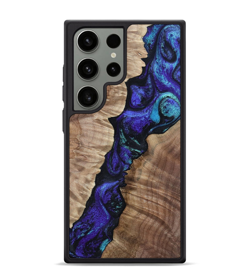 Galaxy S24 Ultra Wood Phone Case - Lynne (Purple, 802167)