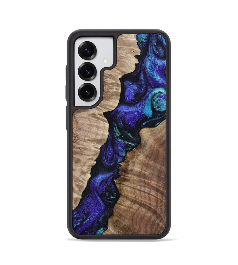 Galaxy S25 Wood Phone Case - Lynne (Purple, 802167)