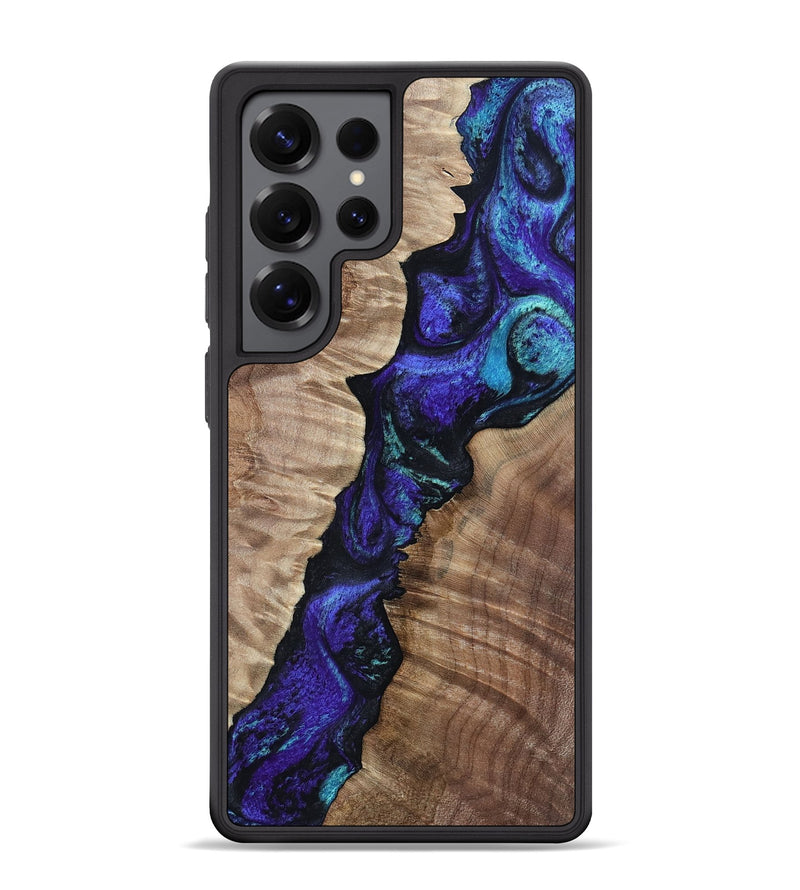 Galaxy S25 Ultra Wood Phone Case - Lynne (Purple, 802167)