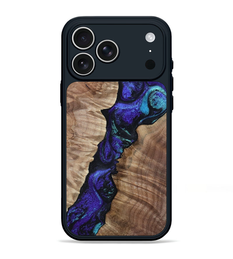 iPhone 17 Pro Max Wood Phone Case - Lynne (Purple, 802167)