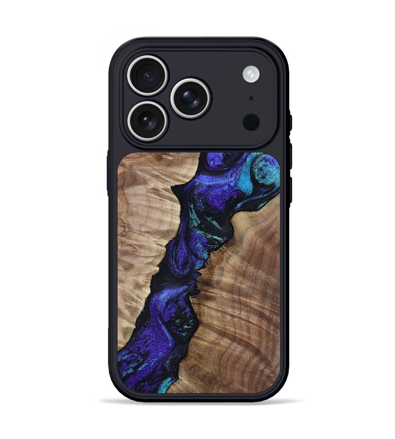 iPhone 17 Pro Wood Phone Case - Lynne (Purple, 802167)