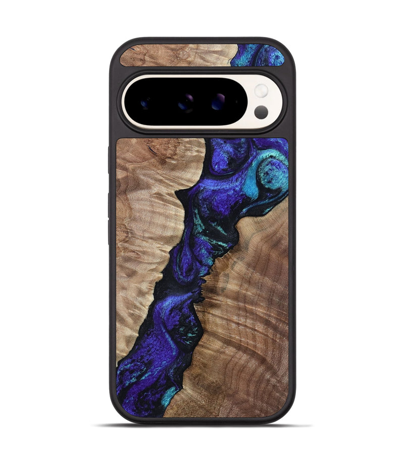 Pixel 9 Wood Phone Case - Lynne (Purple, 802167)