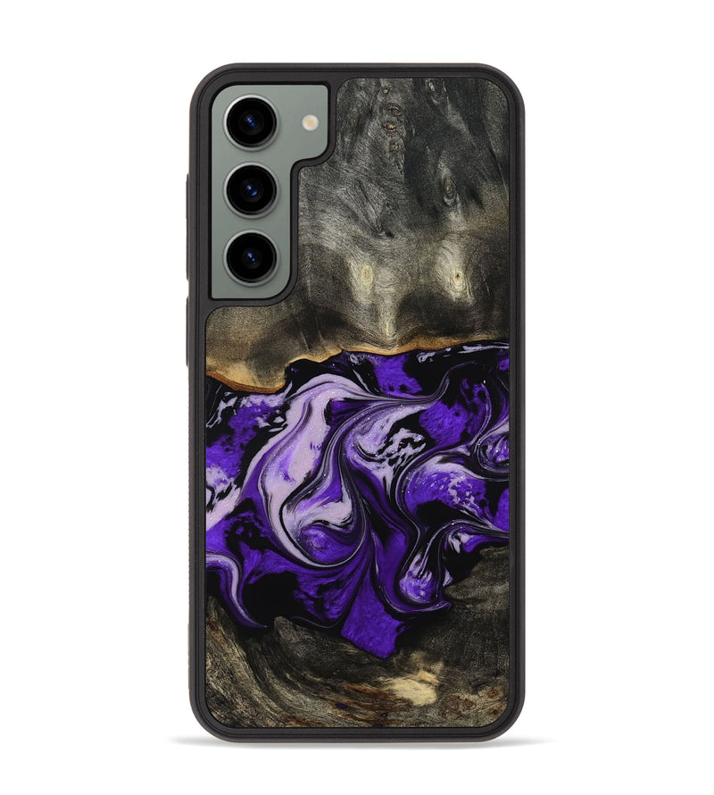 Galaxy S23 Plus Wood Phone Case - Esta (Purple, 802168)