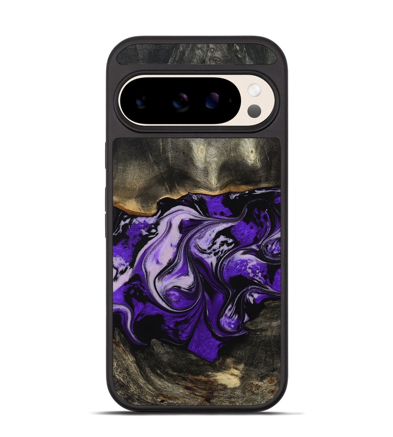 Pixel 10 Wood Phone Case - Esta (Purple, 802168)