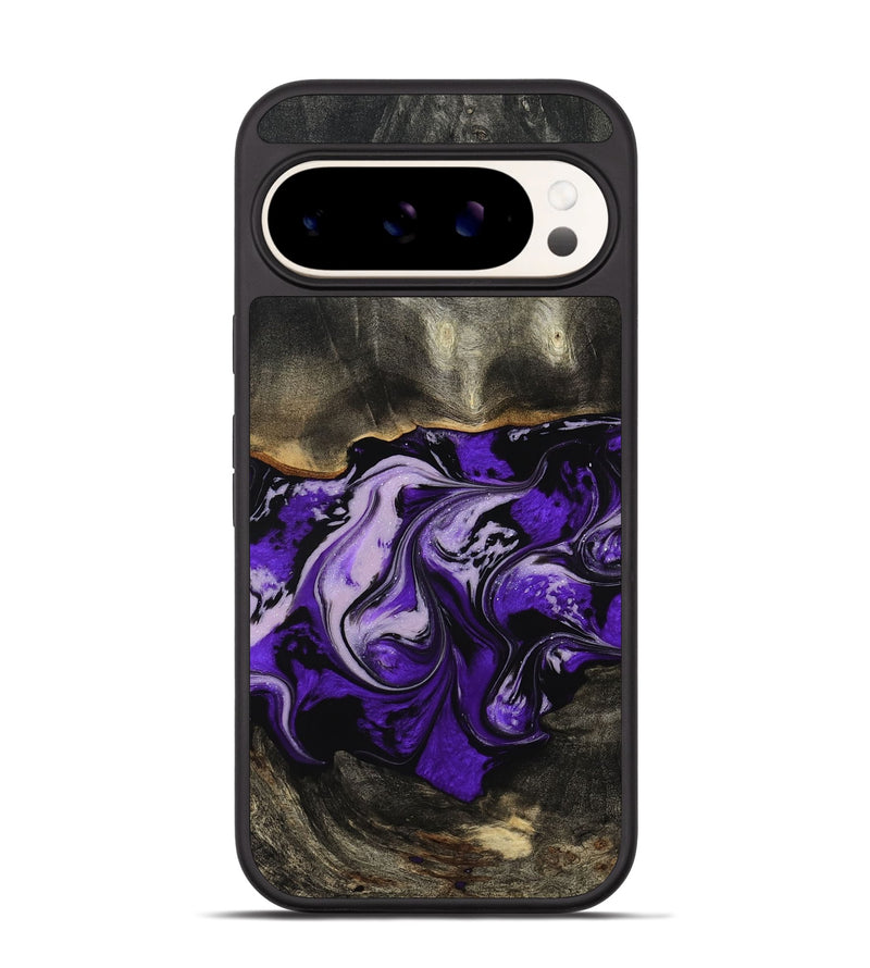 Pixel 9 Pro Wood Phone Case - Esta (Purple, 802168)