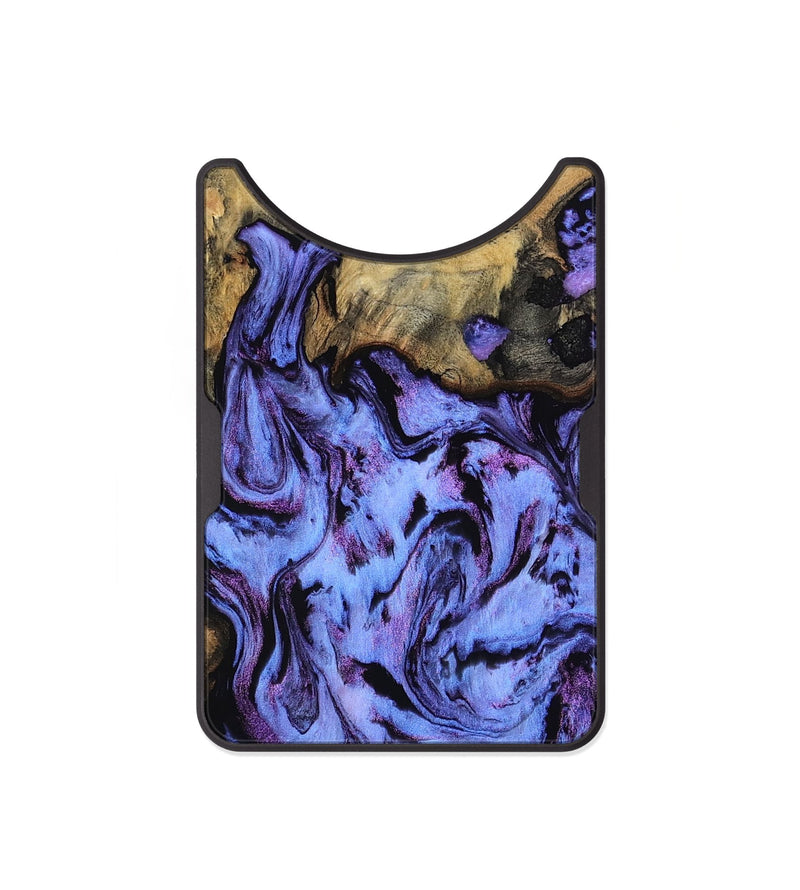 Alloy Wood Wallet - Larry (Purple, 802169)