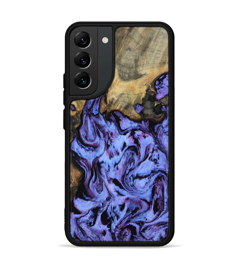 Galaxy S22 Plus Wood Phone Case - Larry (Purple, 802169)