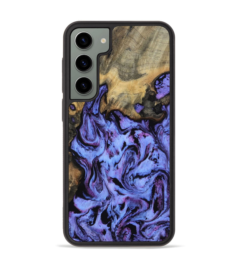 Galaxy S23 Plus Wood Phone Case - Larry (Purple, 802169)