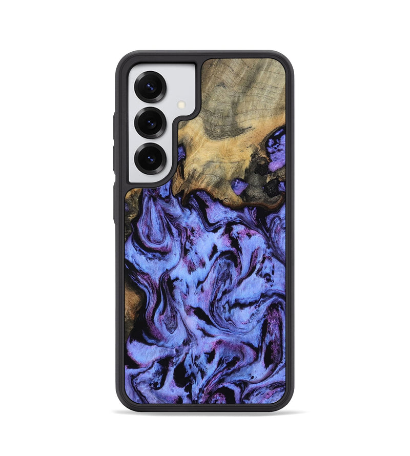 Galaxy S25 Wood Phone Case - Larry (Purple, 802169)