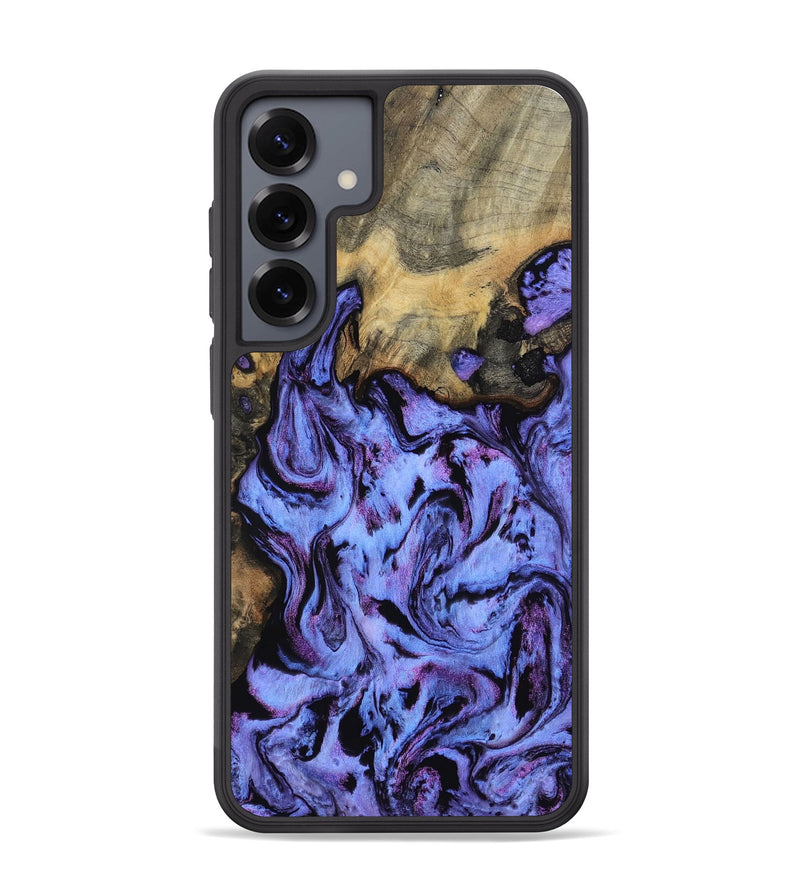 Galaxy S25 Plus Wood Phone Case - Larry (Purple, 802169)