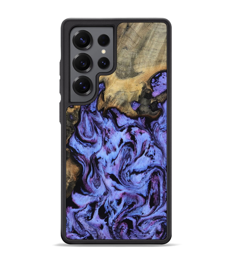 Galaxy S25 Ultra Wood Phone Case - Larry (Purple, 802169)