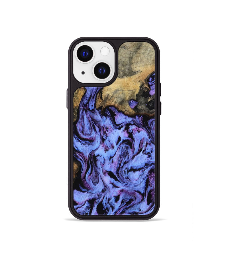 iPhone 13 mini Wood Phone Case - Larry (Purple, 802169)