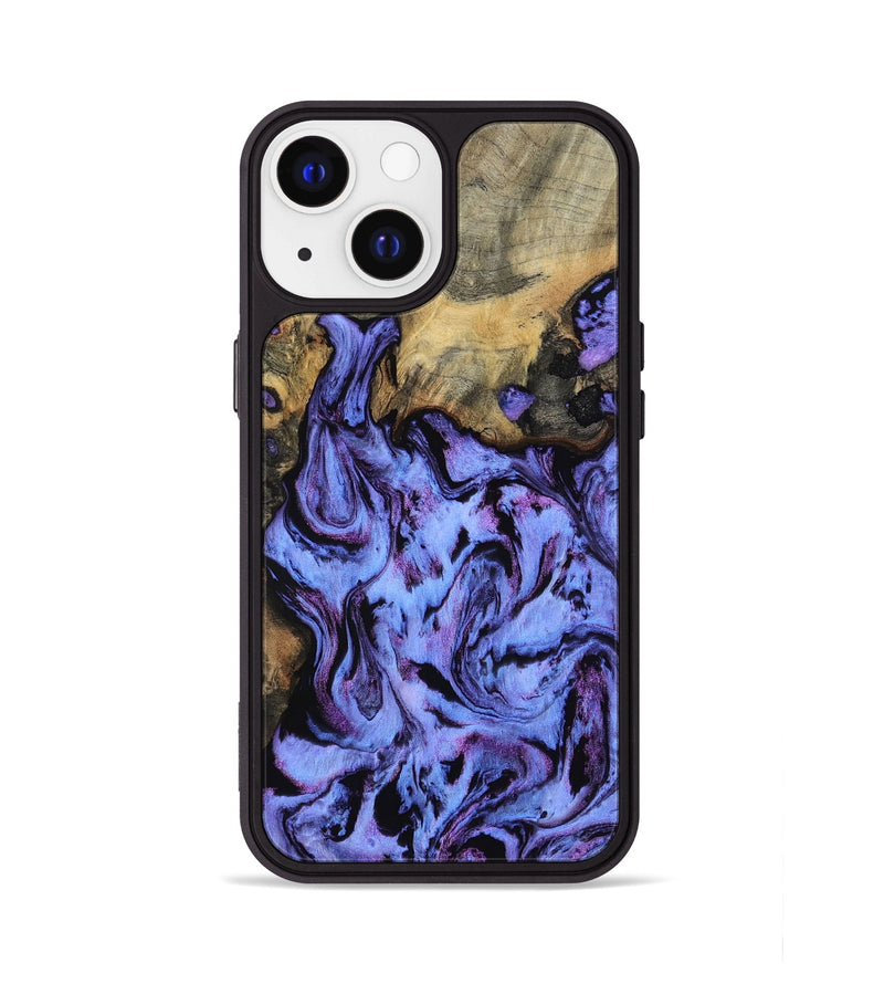 iPhone 13 Wood Phone Case - Larry (Purple, 802169)