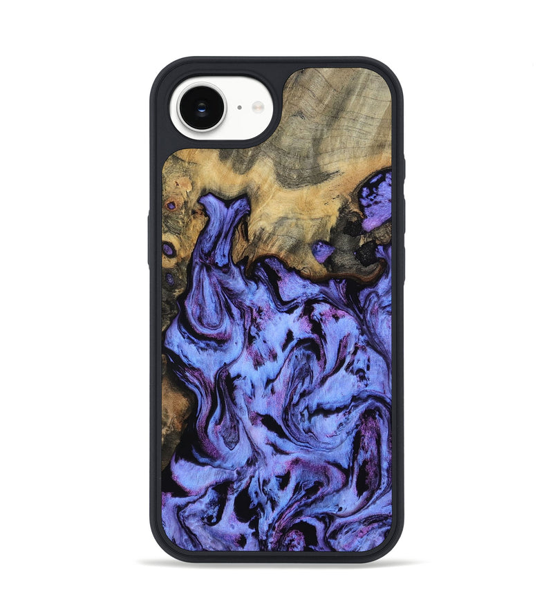 iPhone 16e Wood Phone Case - Larry (Purple, 802169)