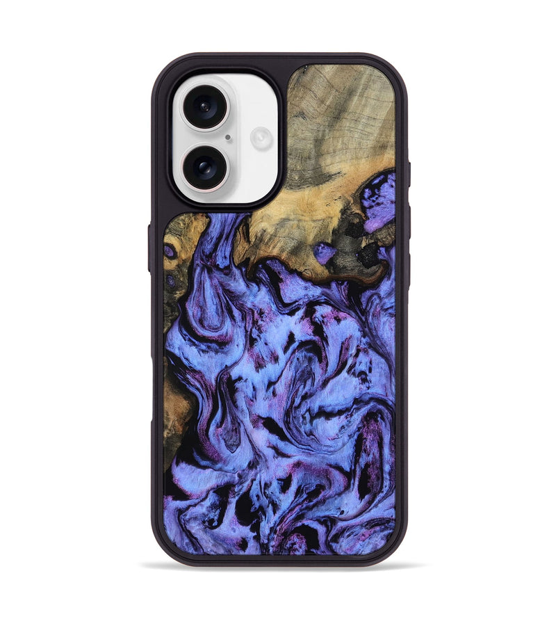 iPhone 17 Wood Phone Case - Larry (Purple, 802169)