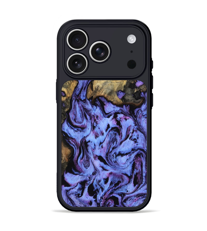 iPhone 17 Pro Wood Phone Case - Larry (Purple, 802169)