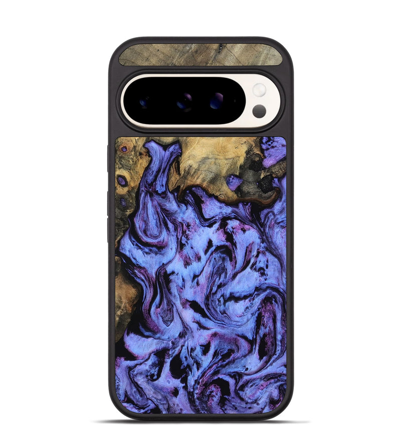 Pixel 9 Pro Wood Phone Case - Larry (Purple, 802169)