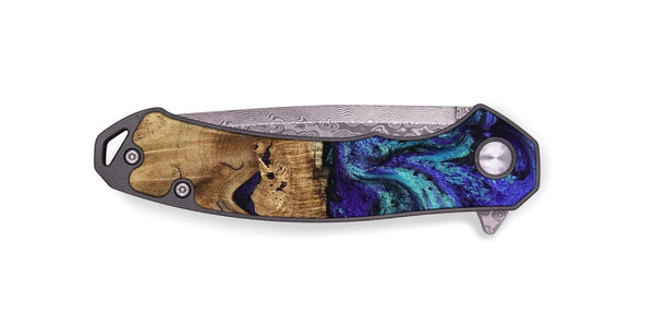 EDC Wood Pocket Knife - Lilah (Purple, 802170)