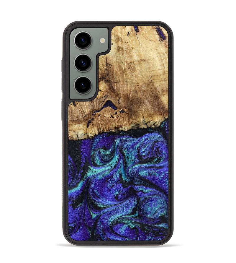 Galaxy S23 Plus Wood Phone Case - Lilah (Purple, 802170)