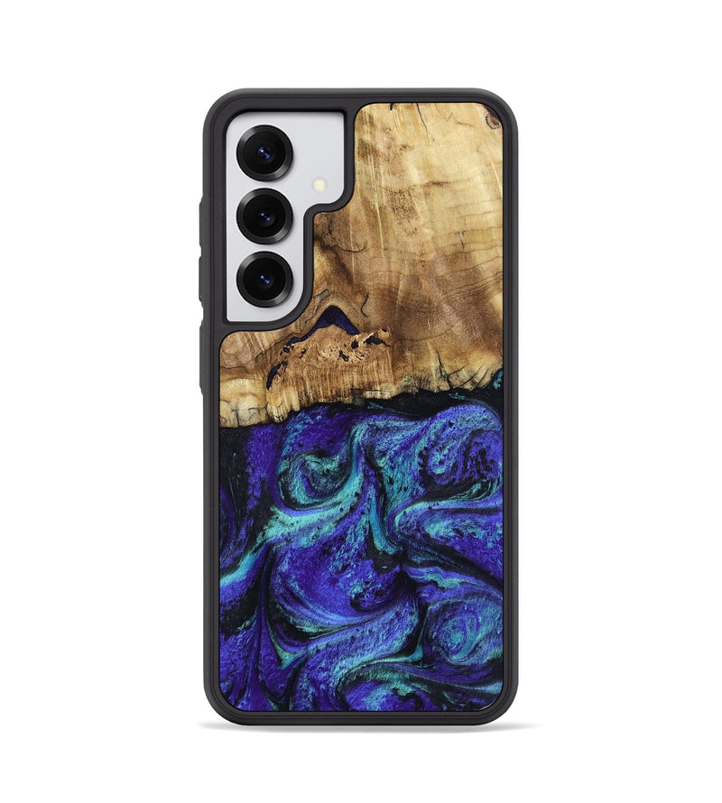 Galaxy S25 Wood Phone Case - Lilah (Purple, 802170)