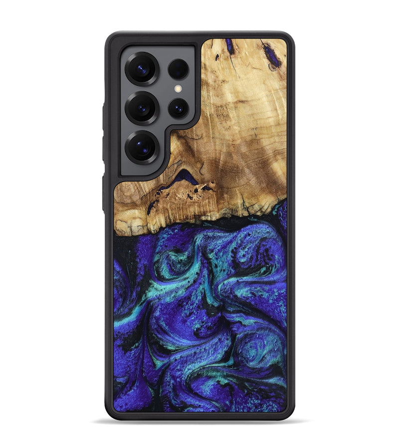 Galaxy S25 Ultra Wood Phone Case - Lilah (Purple, 802170)