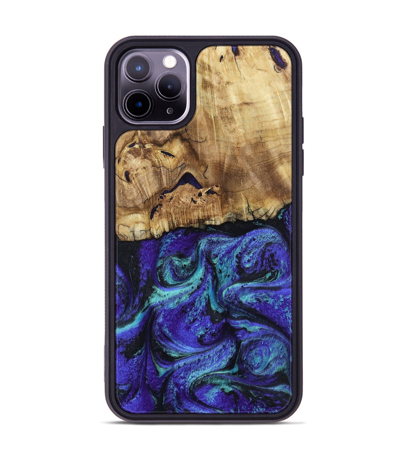 iPhone 11 Pro Max Wood Phone Case - Lilah (Purple, 802170)