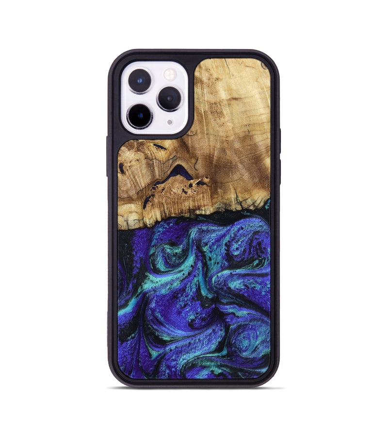 iPhone 11 Pro Wood Phone Case - Lilah (Purple, 802170)
