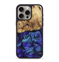 iPhone 15 Pro Max Wood Phone Case - Lilah (Purple, 802170)