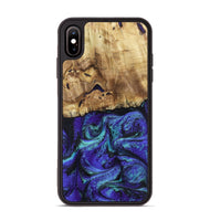 iPhone Xs Max Wood Phone Case - Lilah (Purple, 802170)