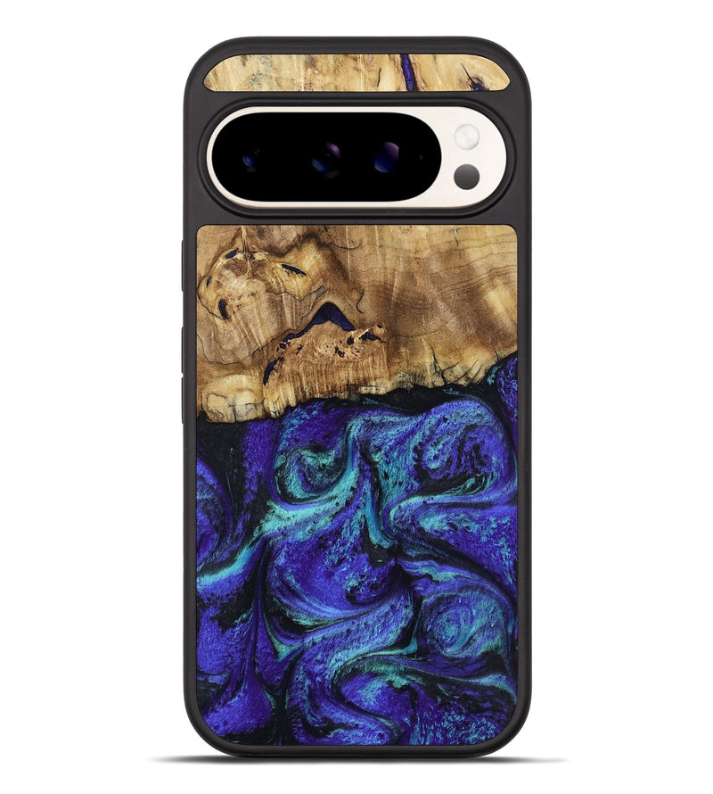 Pixel 10 Pro XL Wood Phone Case - Lilah (Purple, 802170)