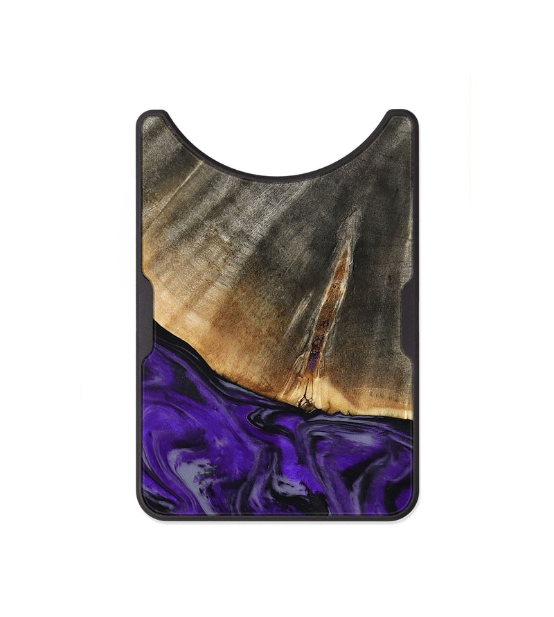 Alloy Wood Wallet - Miller (Purple, 802171)