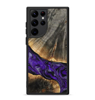 Galaxy S22 Ultra Wood Phone Case - Miller (Purple, 802171)