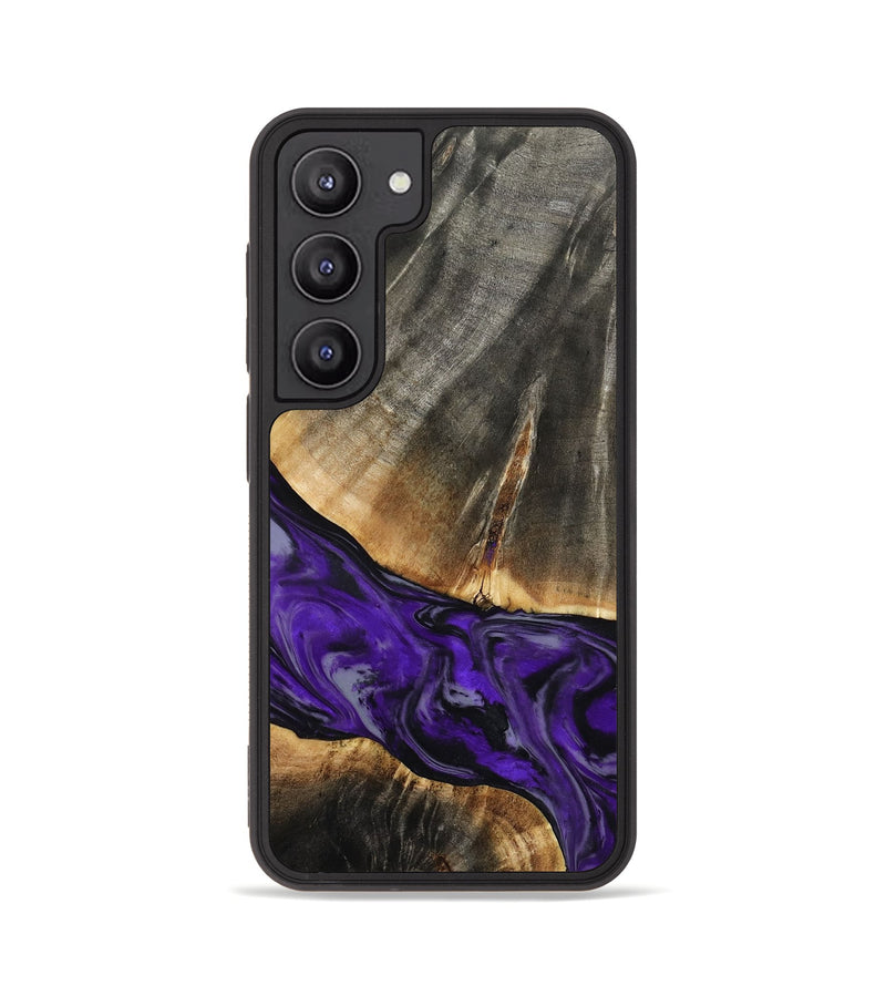 Galaxy S23 Wood Phone Case - Miller (Purple, 802171)
