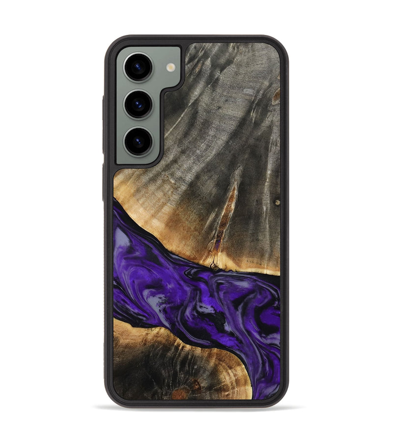 Galaxy S23 Plus Wood Phone Case - Miller (Purple, 802171)