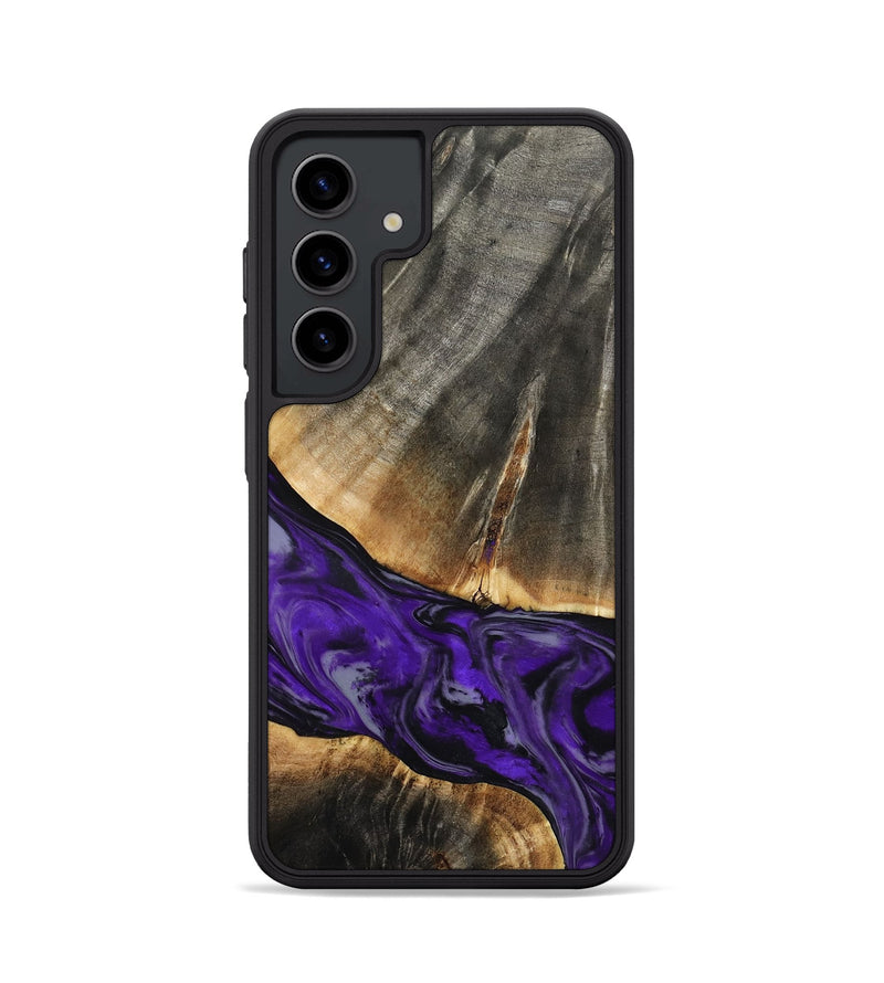 Galaxy S24 Wood Phone Case - Miller (Purple, 802171)