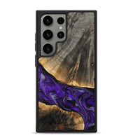 Galaxy S24 Ultra Wood Phone Case - Miller (Purple, 802171)